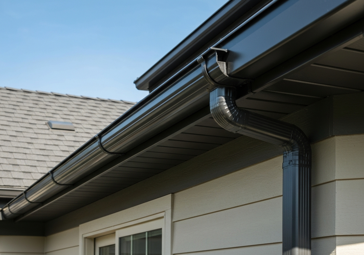 After transformation - Gutters Before & After Transformation