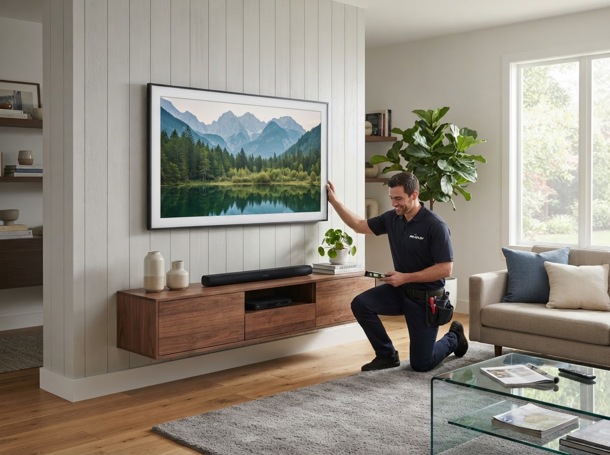 TV Mounting & Wire Concealment