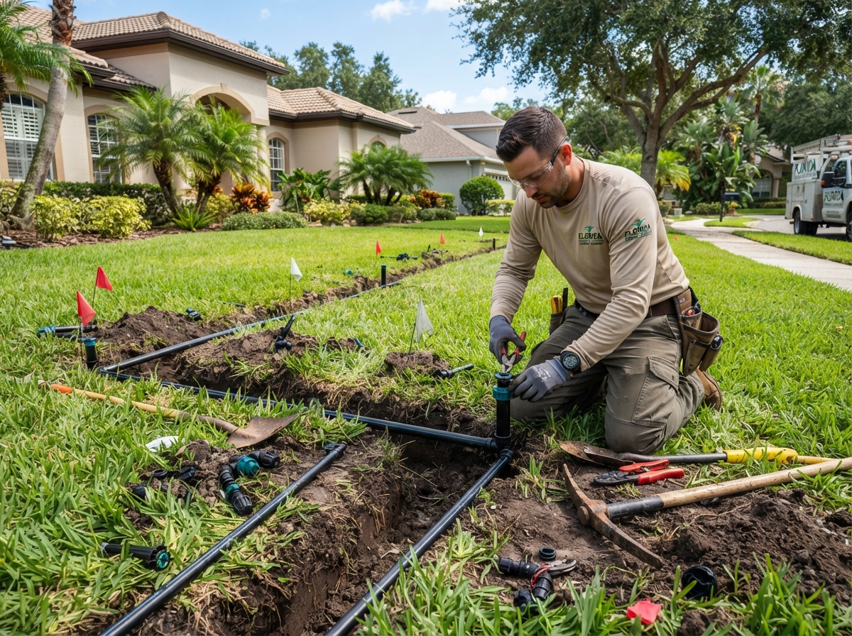 Irrigation System Installation — Tampa Bay Irrigation Services