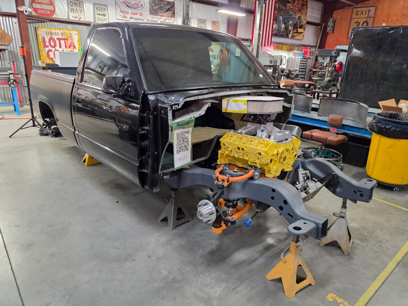 Custom Truck Build In Progress