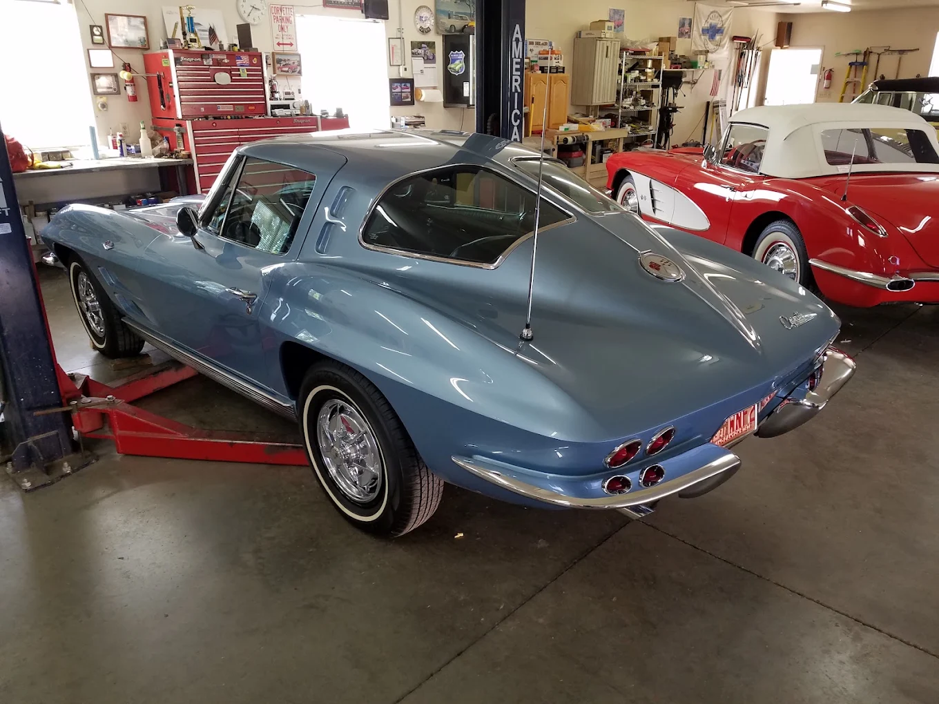 Classic Corvette Restoration In Progress