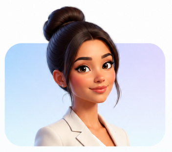 Bella AI sales agent avatar in AdLynk chat interface