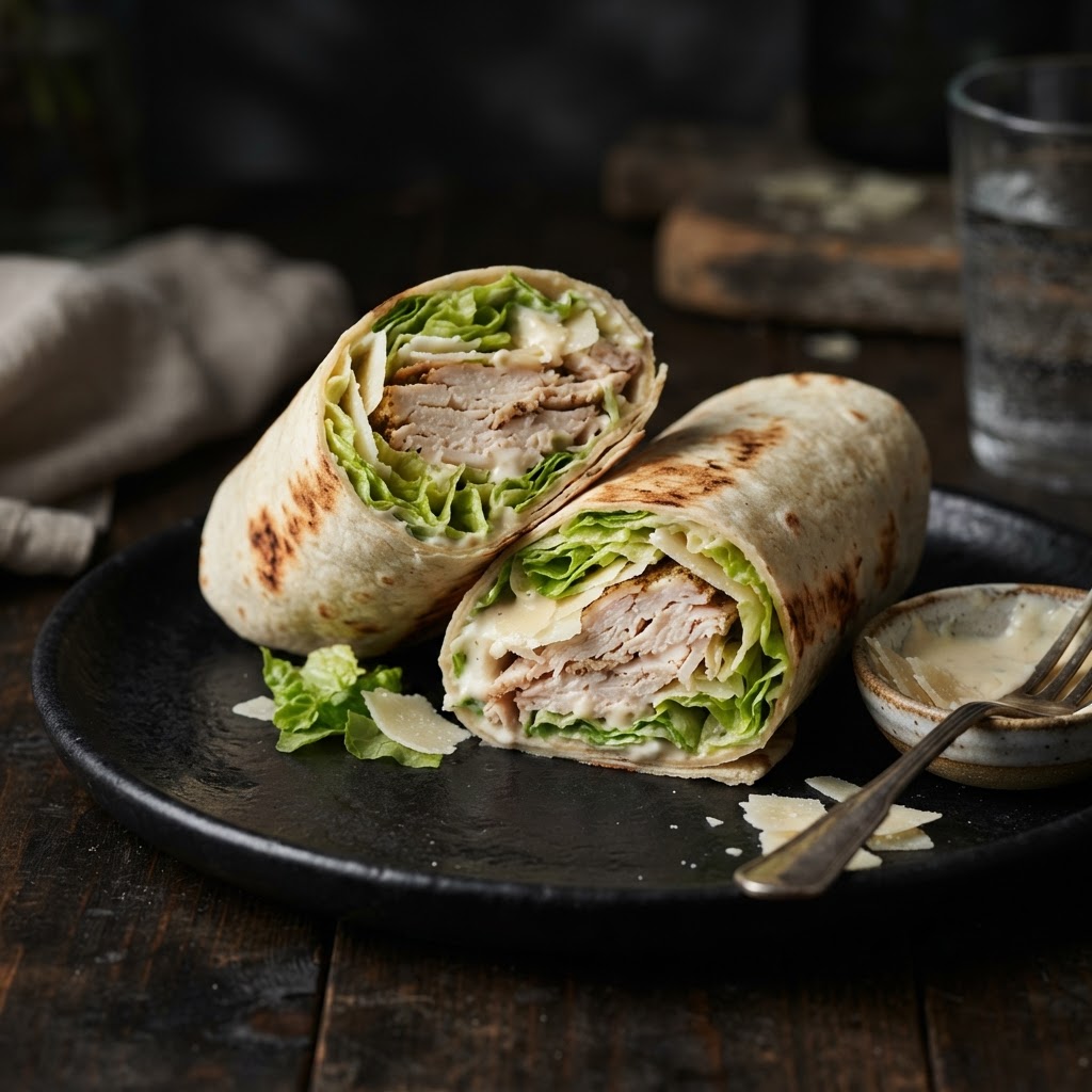 Turkey Caesar Wrap