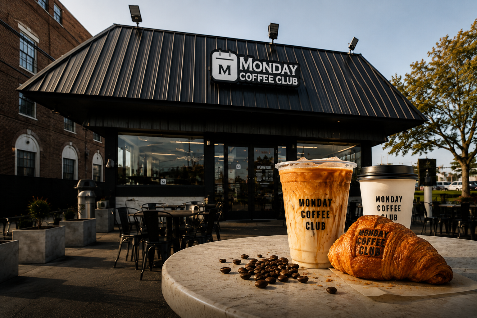 Monday Coffee Club drinks