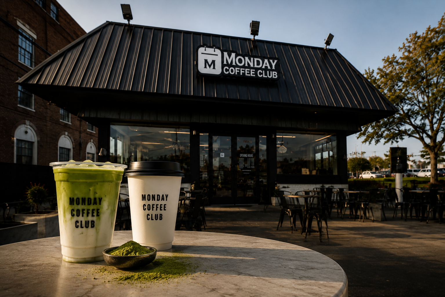 Monday Coffee Club storefront
