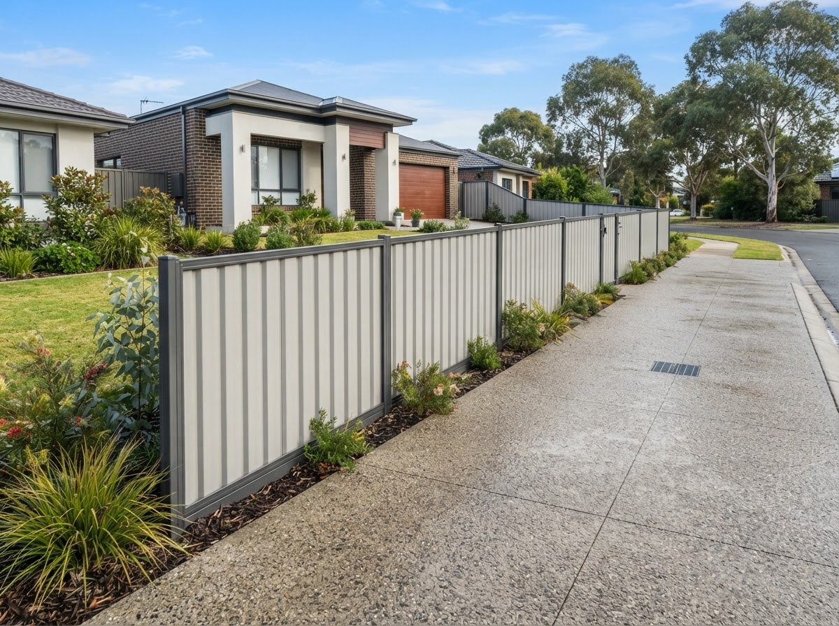 Custom Fencing Solutions — Moreton Bay Fencing Services installation example