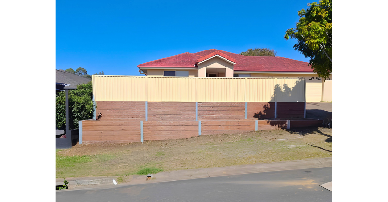 Fence Replacement — Moreton Bay Fencing Services installation example