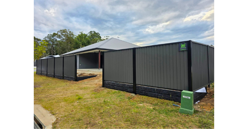 Boundary Fencing — Moreton Bay Fencing Services installation example