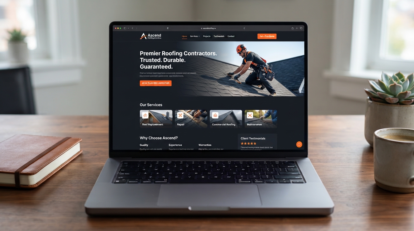 Roofing Contractor Website