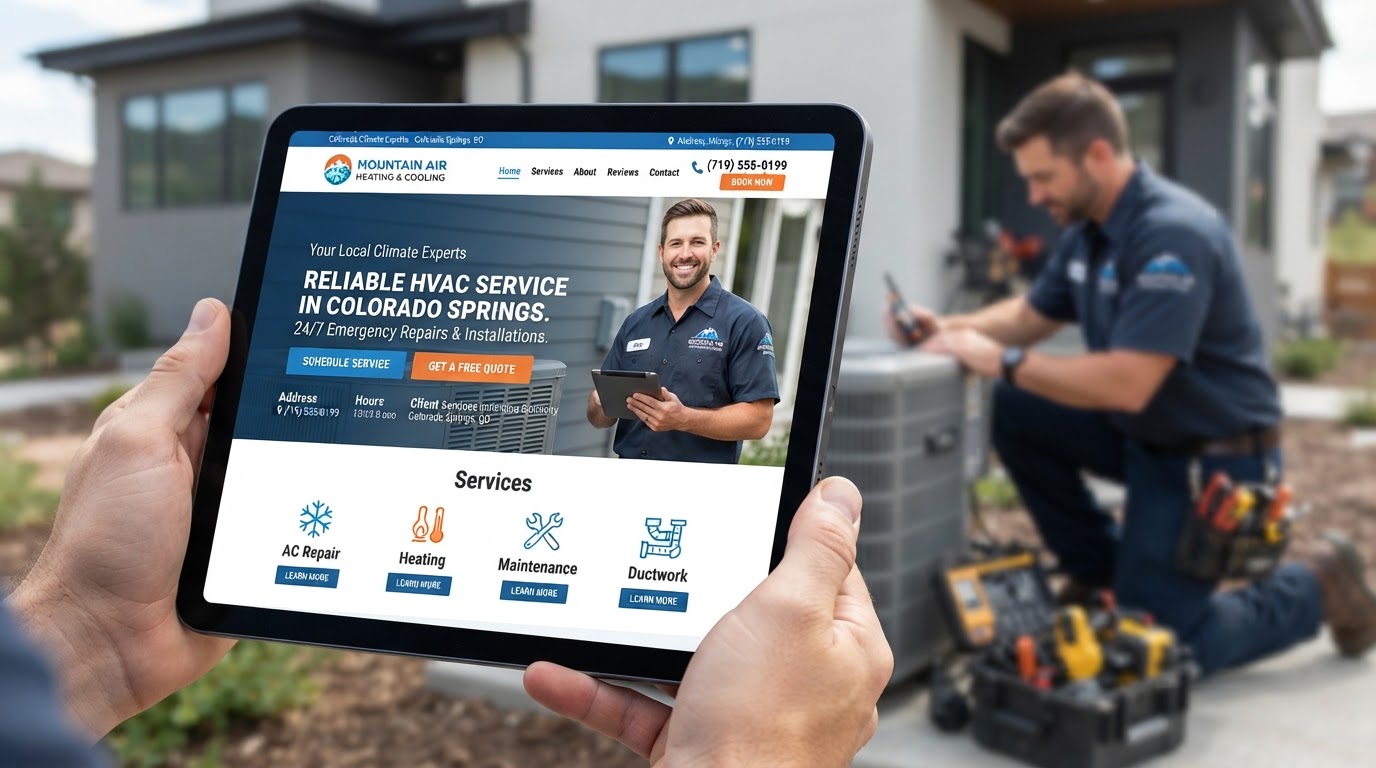 HVAC Contractor Website