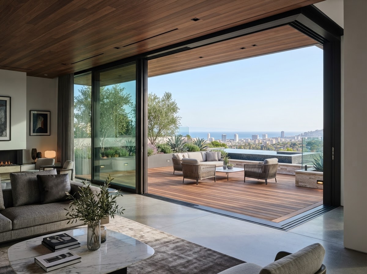 Alutec Commercial Sliding Doors High Rise