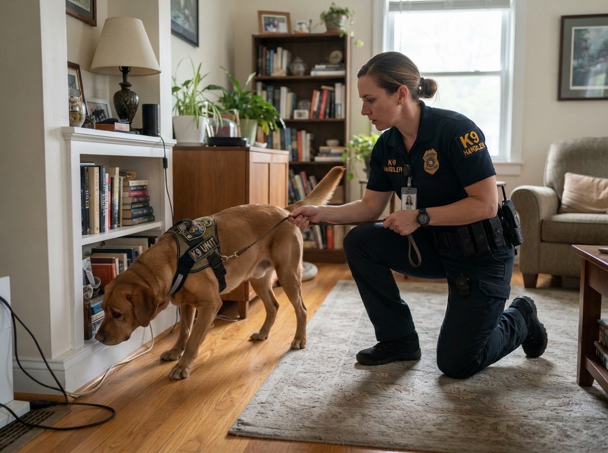 Canine Scent Inspections thorough inspection process