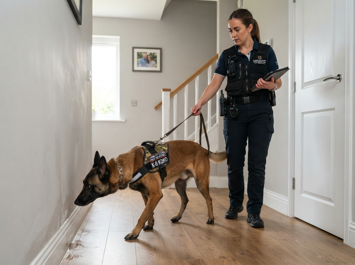 Canine Mold Inspection in Walla Walla WA