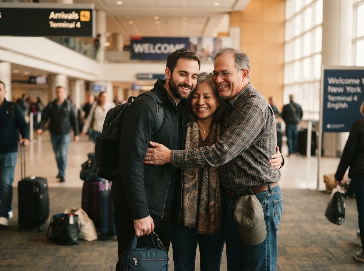 Family receiving immigration bond assistance in New York