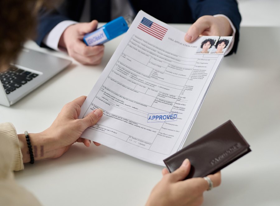 Approved immigration bond paperwork processing