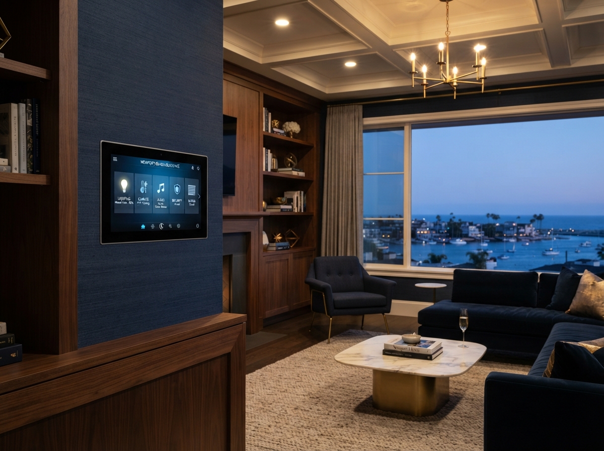 Smart Home Security in Newport Beach: How Home Automation Creates a Safer Luxury Estate
