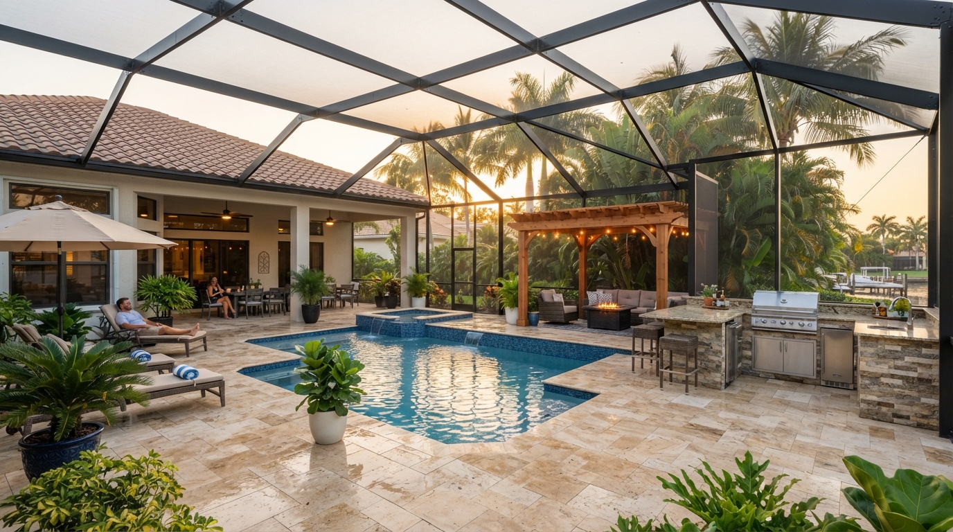 Phase 4 — Pergola & Walkthrough