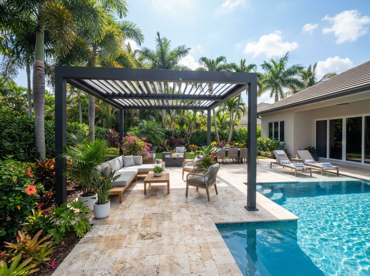 Pergolas & Shade Structures in South Florida