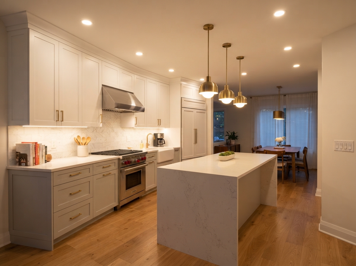 LED lighting installation