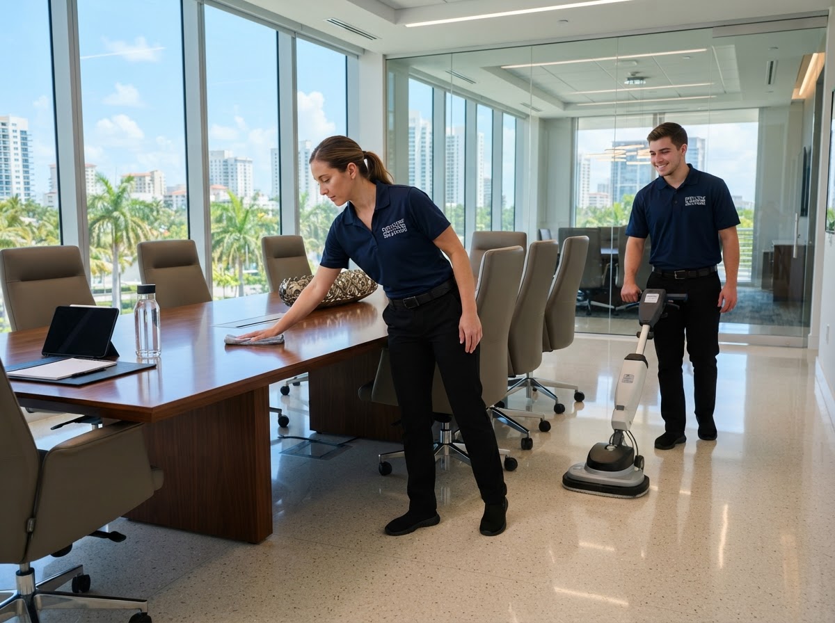 Commercial office cleaning by Adelix Cleaning Services in Orlando, FL