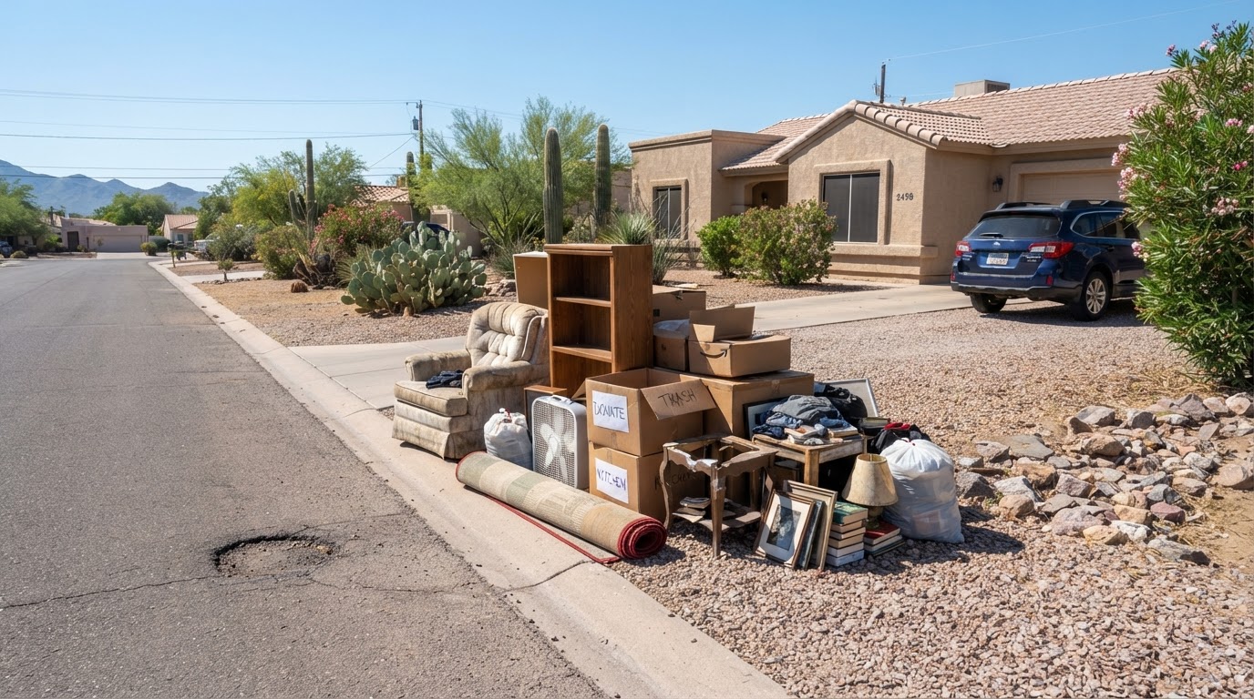 Junk Removal — AZ Sandstorm junk removal service in Tucson, AZ