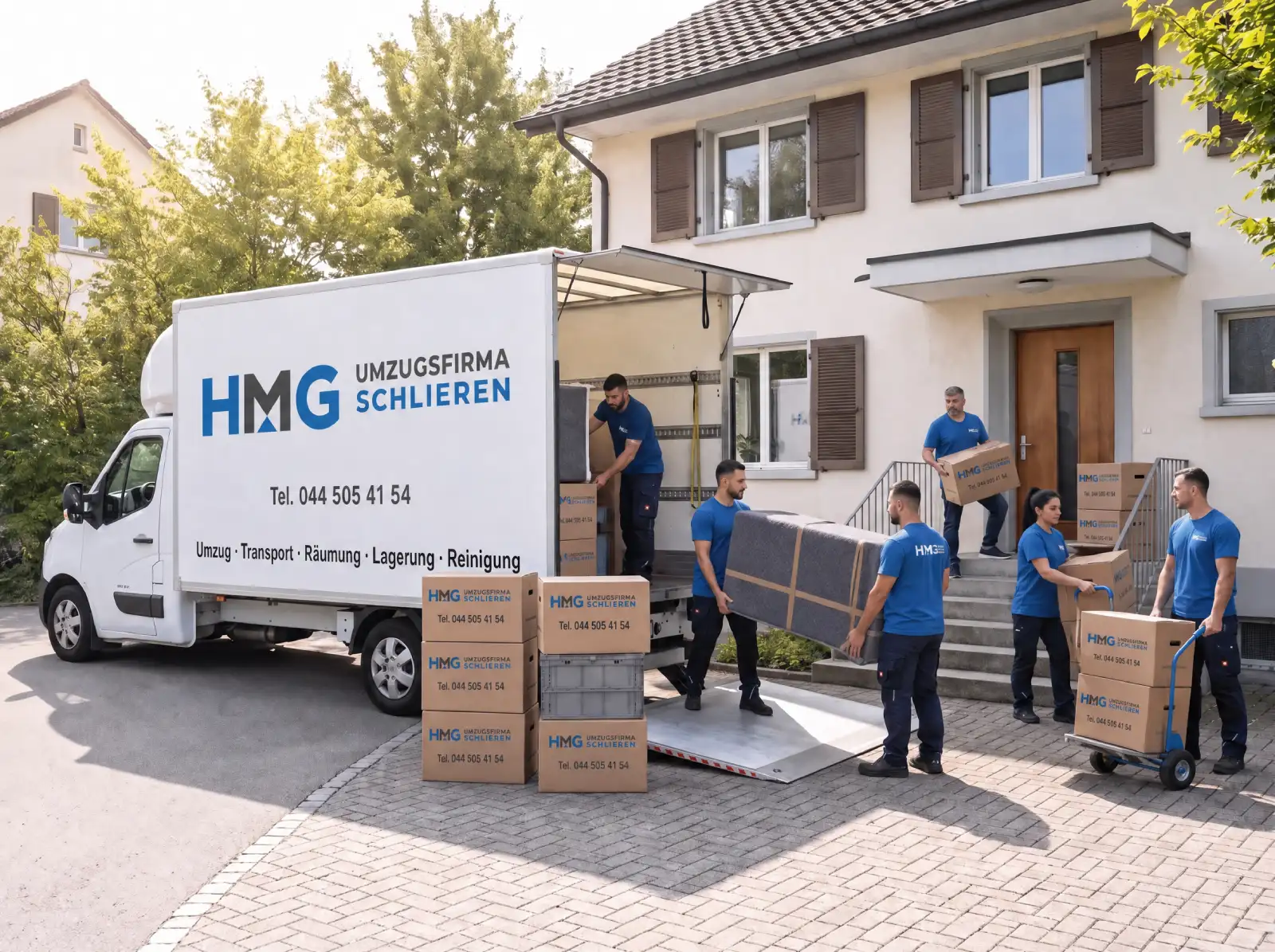 HMG Umzugsfirma Schlieren Team