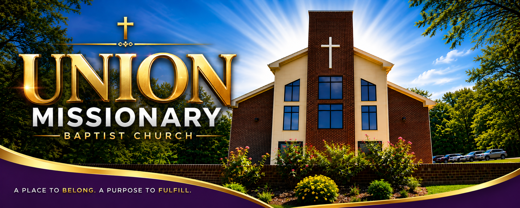 Union Missionary Baptist Church Banner