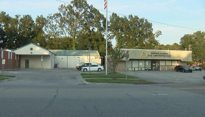 Pender County Jail Administration building in Burgaw, North Carolina