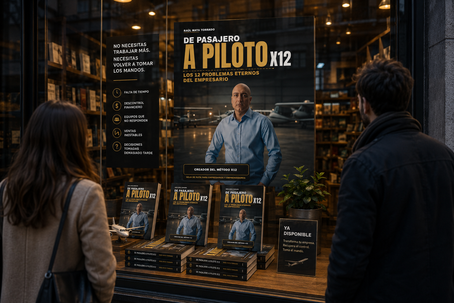 De Pasajero a Piloto X12 en librería — Edición premium