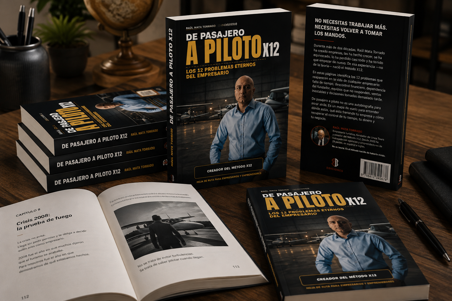 Book cover of De Pasajero a Piloto X12