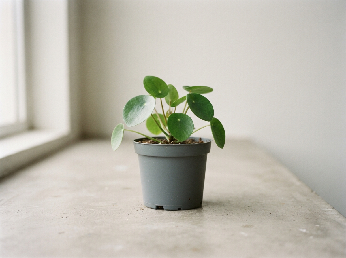 Planta en recipiente convencional sin carácter