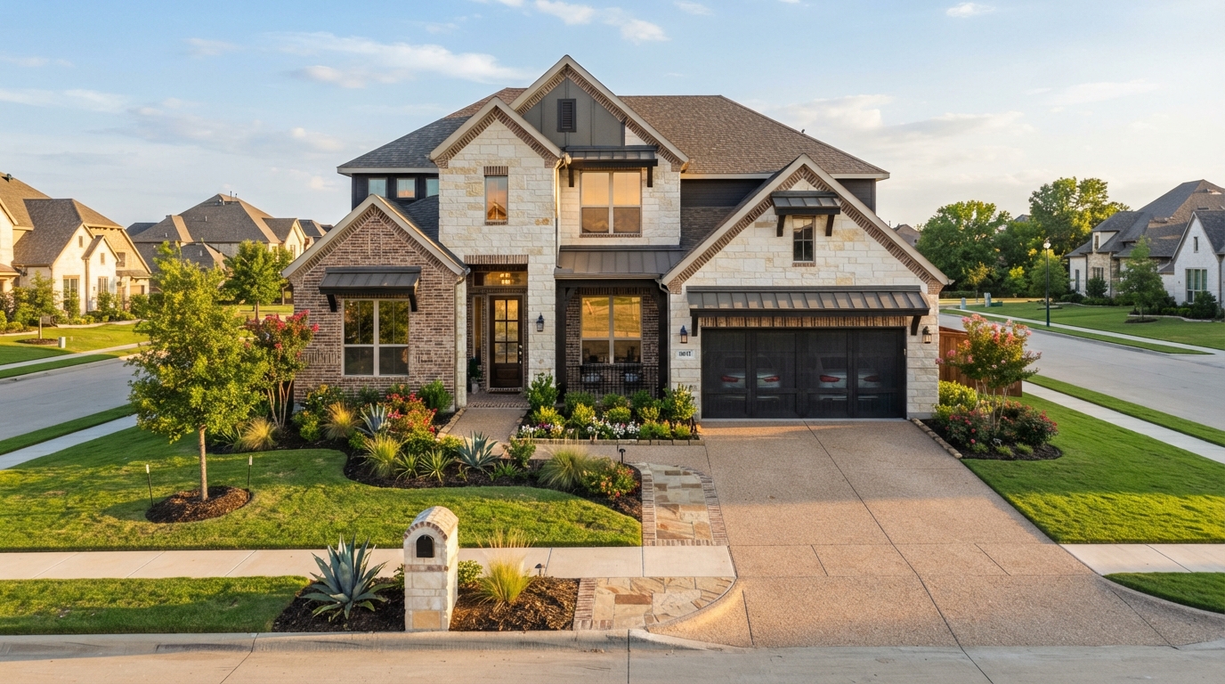 New construction home in Southern DFW