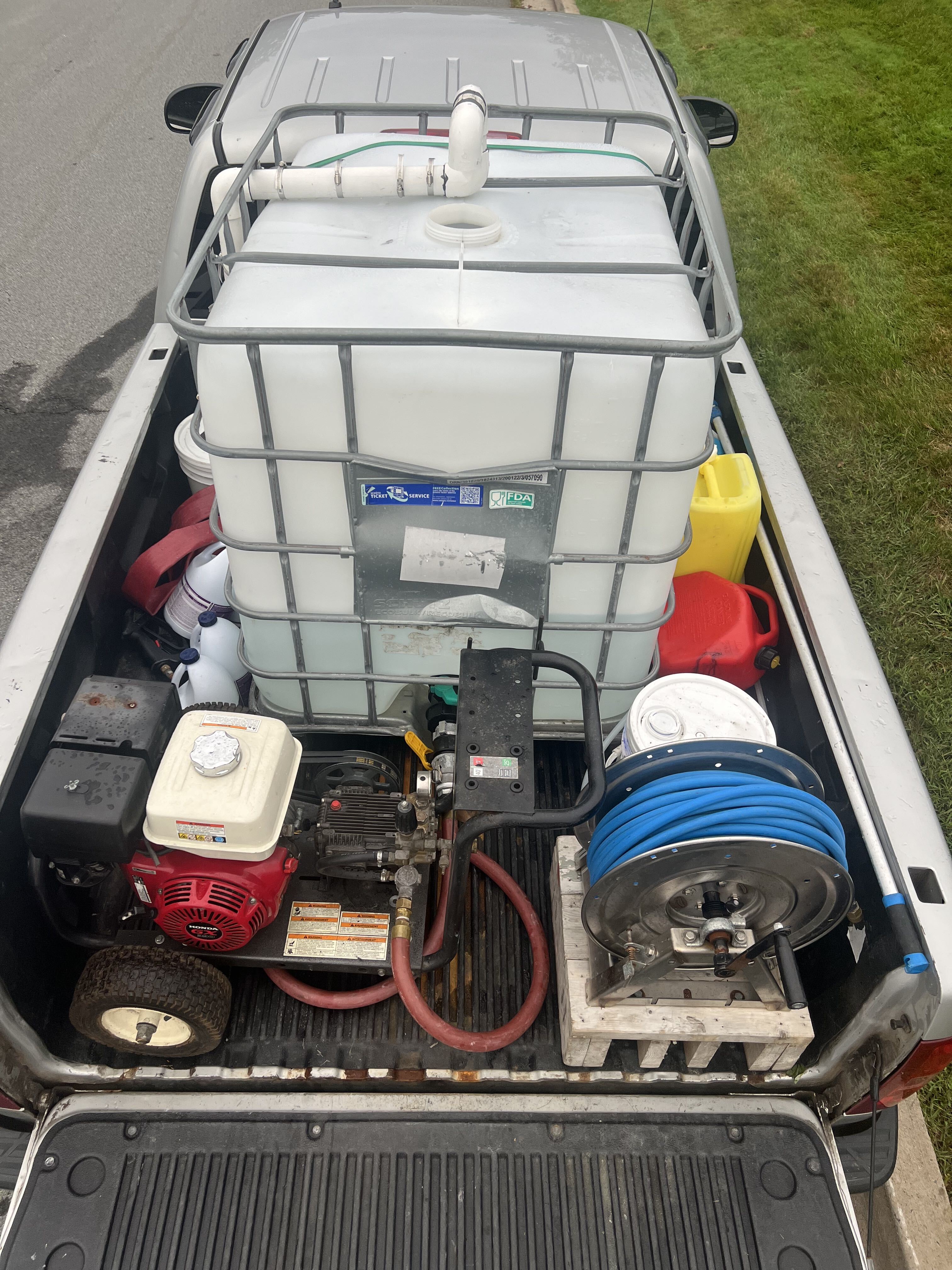 Professional Softwash Equipment Rig