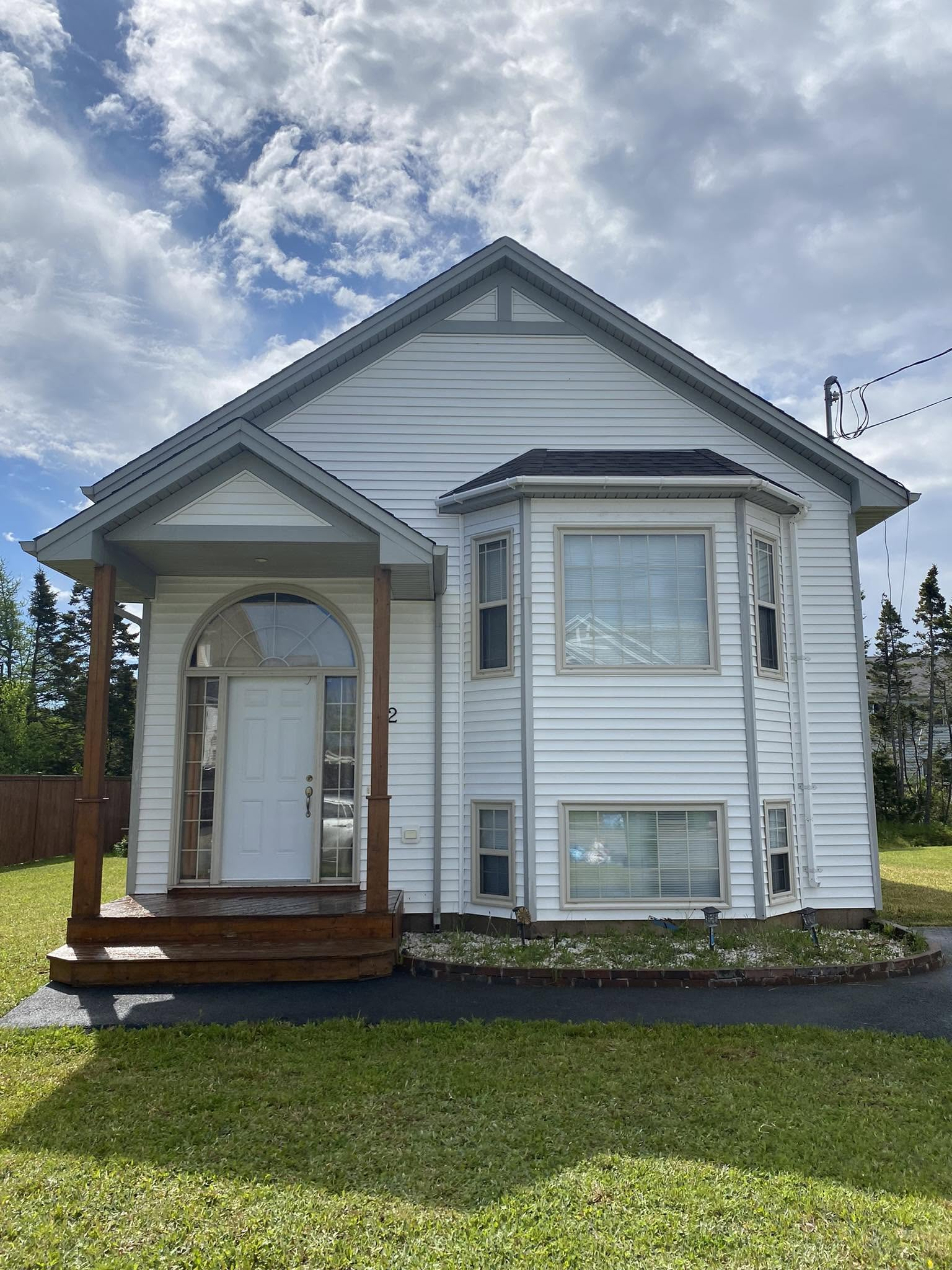 House Washing completed by East Coast Softwash in Dartmouth, Nova Scotia