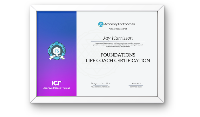 Certified Foundations Life Coach Certificate — Academy For Coaches