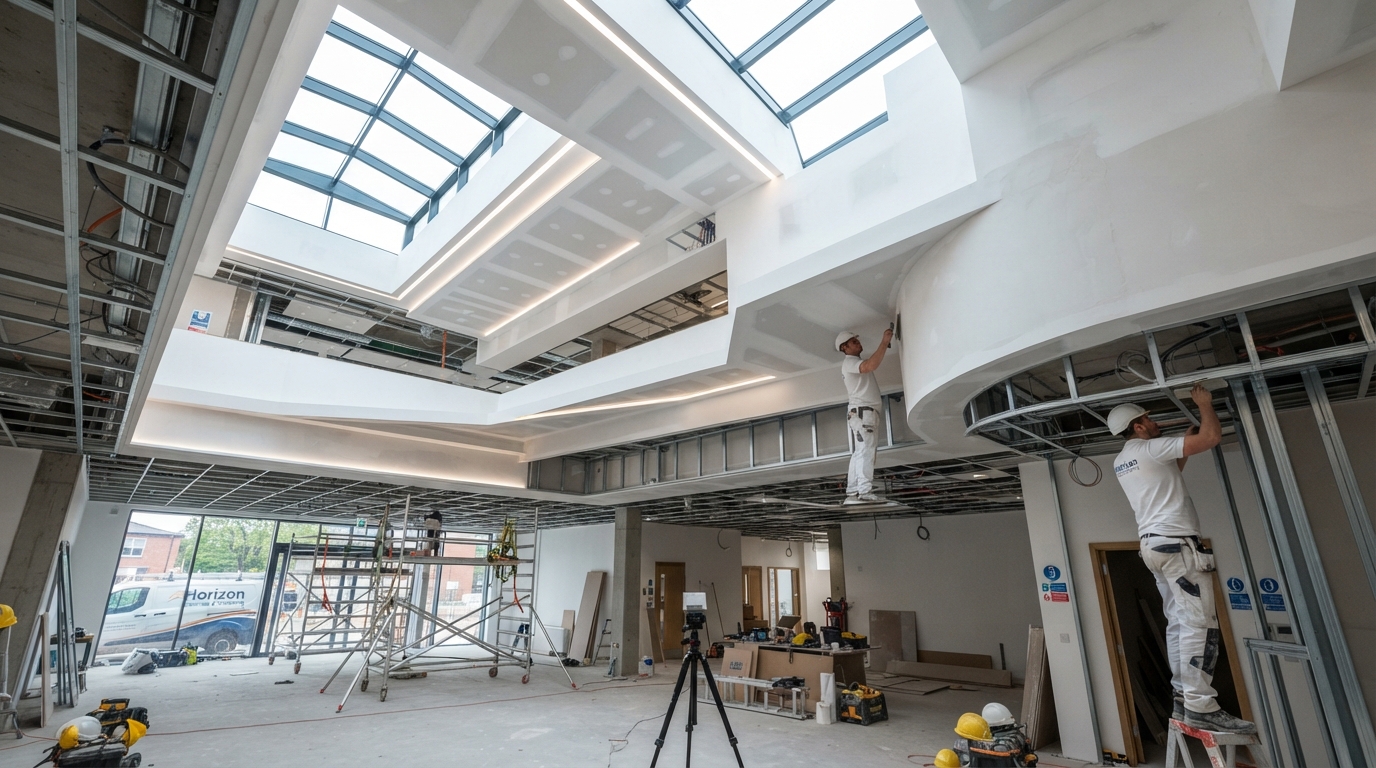 Horizon Drylining & Plastering — professional plastering and drylining work