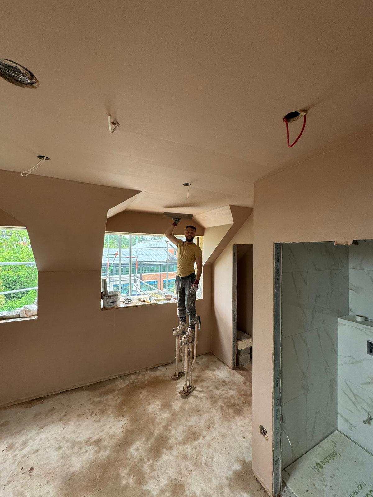 Specialist ceiling and skylight detailing — precision finishing