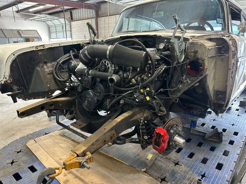 Collision repair work 16