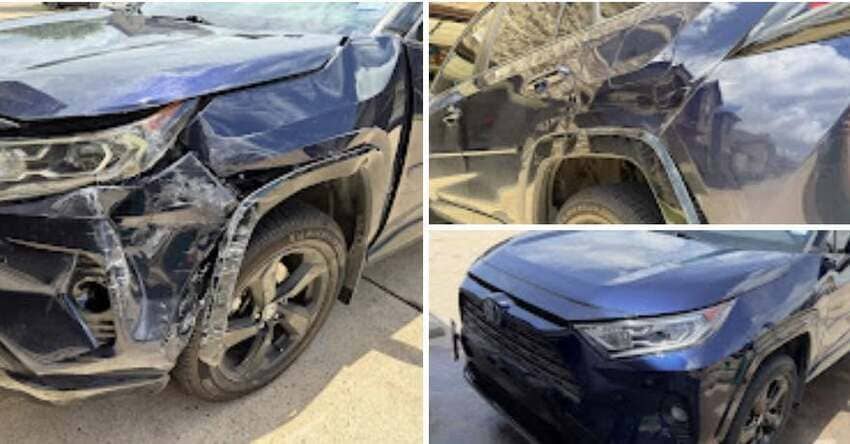 Collision repair work 4