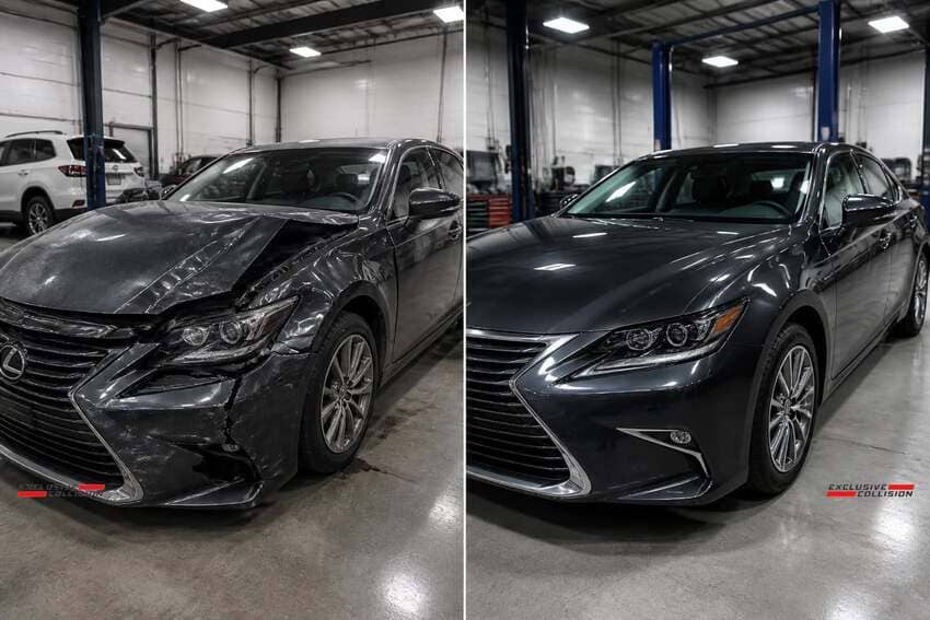 Collision repair work 7