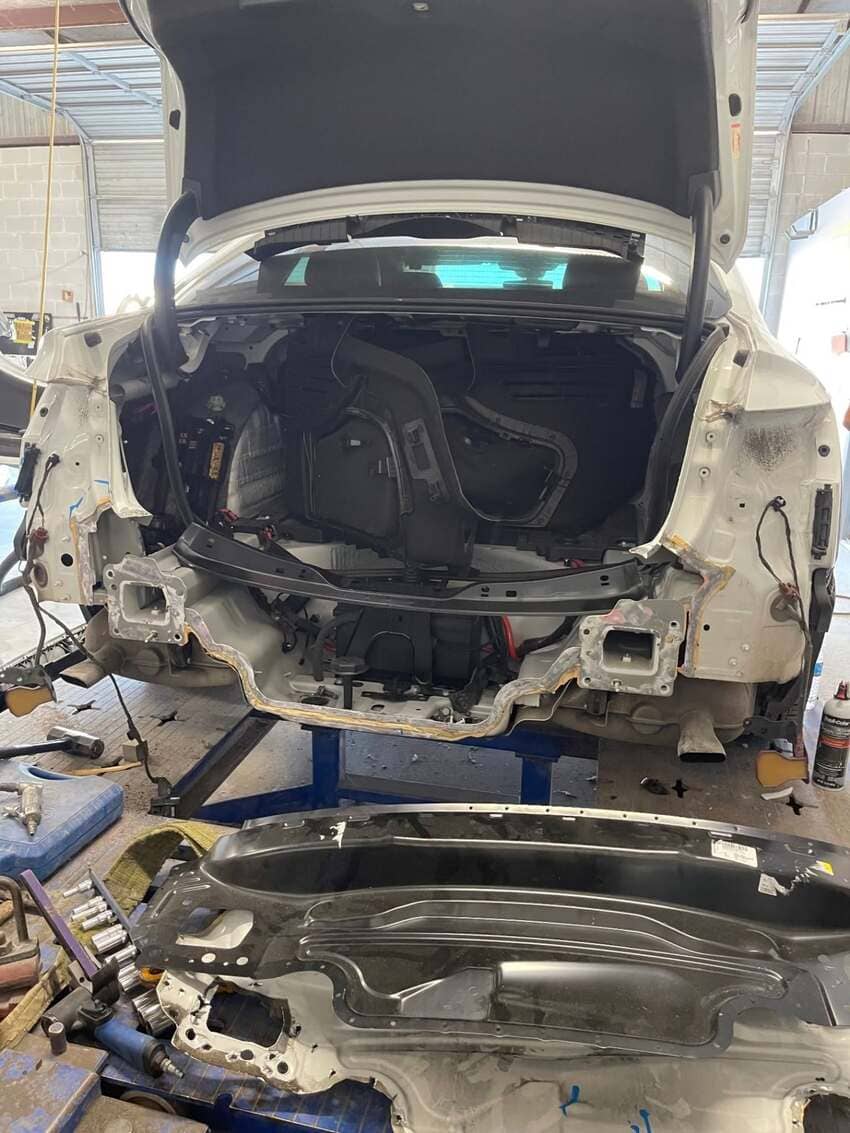 Collision repair work 18
