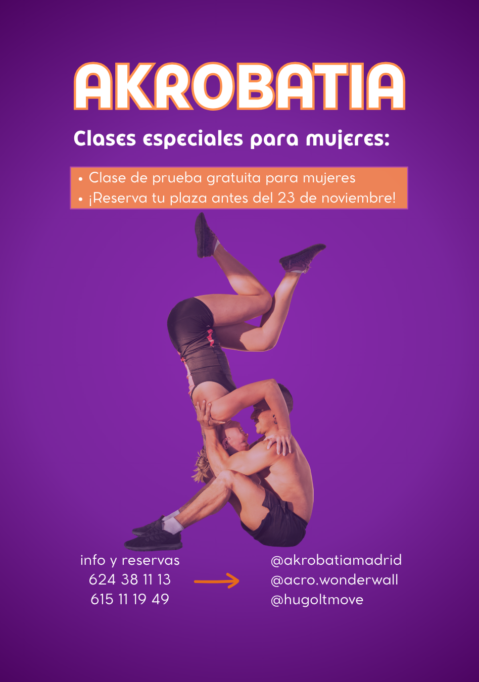 Semana de la Mujer en Akrobatia