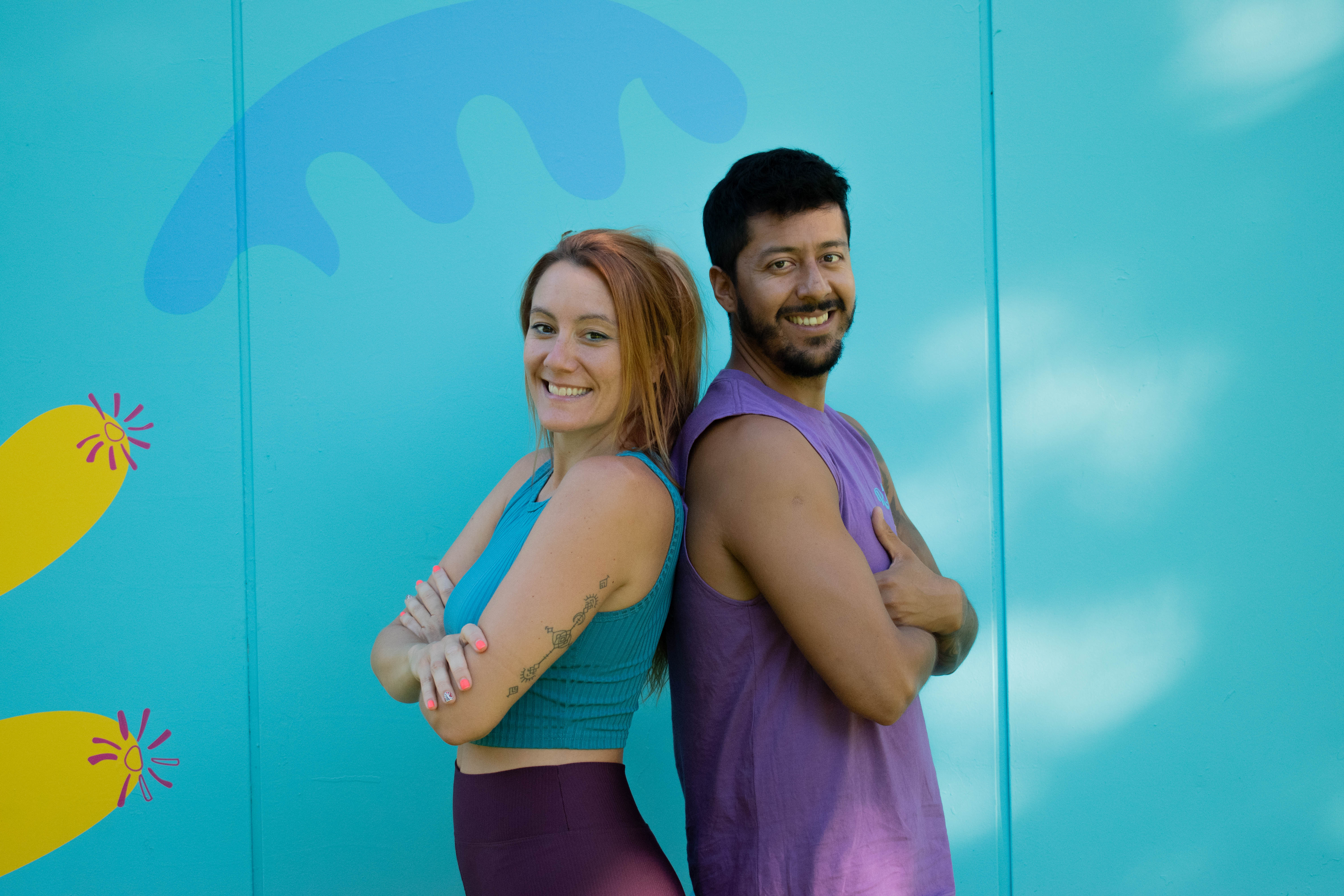 Nur&Hugo, fundadores de Akrobatia Madrid