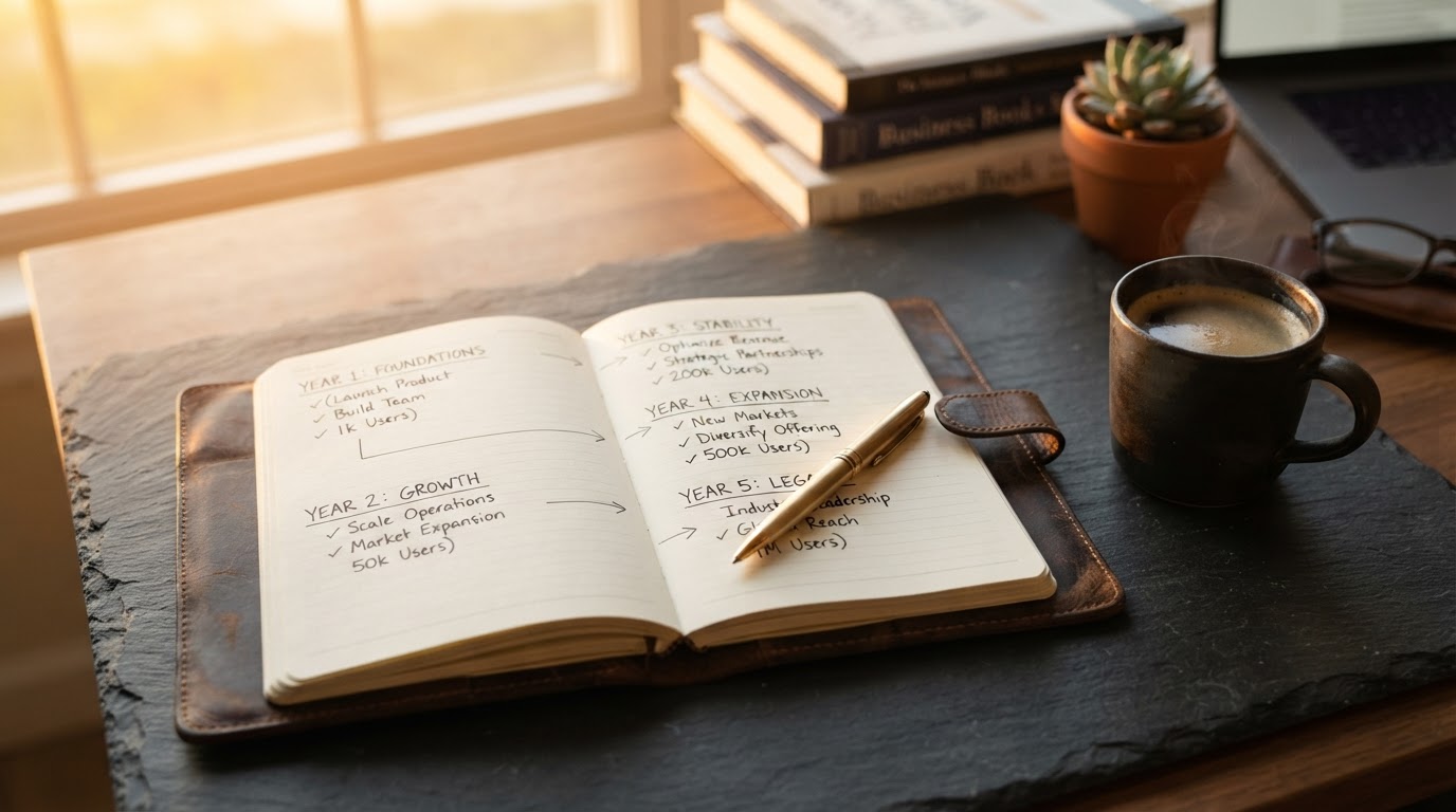 The Five-Year Wealth Roadmap: From Where You Are to Where You Want to Be (2026–2031)