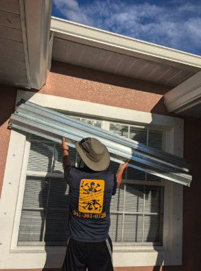 Storm Preparation — Boarding Up
