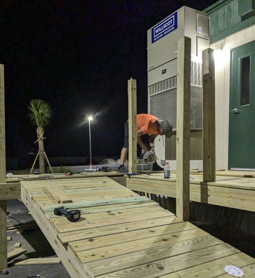 We built this ramp for Charlotte County Waste Management — and the finished result is incredible. — image 2