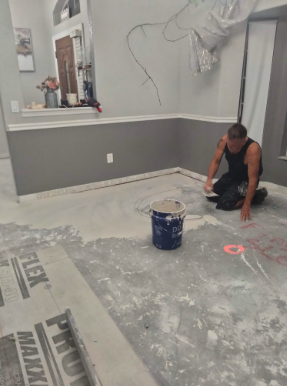 Floor Prep & Layout