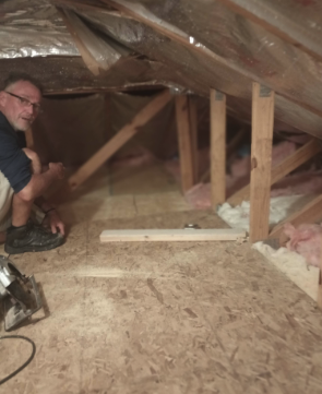 Attic Floor Restoration