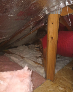 Attic Insulation & Ductwork