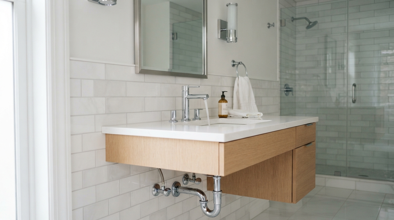 Finish Plumbing